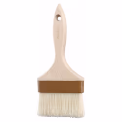 Winco Flat Pastry and Basting Brush  4-Inch  Beige
