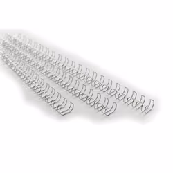 GBC MultiBind Binding Wires 6mm Silver (100), Silver, 6 mm, 172 mm, 81 mm