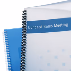 GBC PolyClearView Binding Covers 300 Micron A4 Frosted (100) - Additional view 5