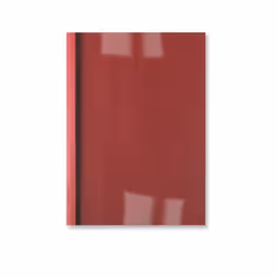GBC LeatherGrain Thermal Binding Covers 3mm Red (100), A4, Red, Transparent, Matt, 30 sheets, 3 mm, 297 mm