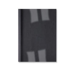 GBC LeatherGrain Thermal Binding Covers 3mm Black (100)