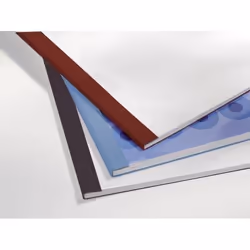 GBC LeatherGrain Thermal Binding Covers 3mm Black (100)