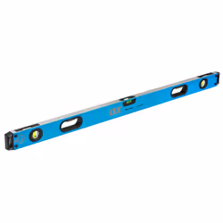 OX Tools 4ft Spirit Level Professional Box Beam Level with Rubber Grip