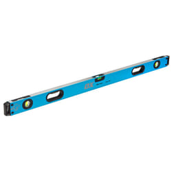 OX Tools 4ft Spirit Level Professional Box Beam Level with Rubber Grip