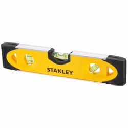Stanley 0-43-511 Spirit level Torpedo of plasticaluminum Black