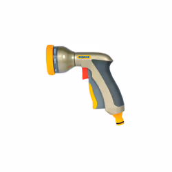 HOZELOCK - Multi-Jet Spray Gun Plus : Ergonomic, Extremely Compact Metal Multi-task Gun for Ease of Use, Lockable: 9 Spray Pa ...