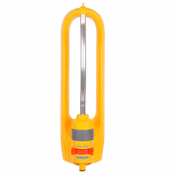 - Rectangular Oscillating Sprinkler Plus 180 mÂ² : Small-area Spray Sprinkler on Sled, Ideal for Lawns and Established Plants, Adjustable Oscillation