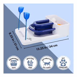 TRIXIE Cat Activity Fantasy Board  Strategy Game for Mental Stimulation  Interactive Play for Cats  Treat Dispenser  Cat Toy for All Breeds