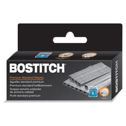 Bostitch Office Bostitch Premium Staples for Jam-Free Stapling, 0.25 Inch, Full Strip, 5,000 Staples/Box