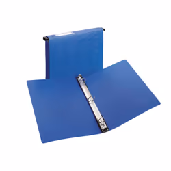 Avery Hanging Storage 3 Ring Binder 1 Inch Round Rings 1 Blue Binder (14800)