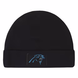 Gerber NFL Carolina Panthers 3 Pack Bodysuit Footed Pant and Cap Registry Gift Set  black/white Carolina Panthers  3-6M