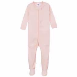 Gerber Baby Girls' 4-Pack Footed Pajamas  Love Llamas Pink  9 Months