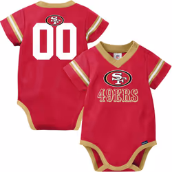 Gerber Unisex Baby NFL Jersey Onesie Bodysuit Team Color 18 Months