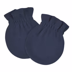 Gerber Baby 8-Pack Scratch Mittens  Navy/Gray/White  0-3 Months (12-Pack)