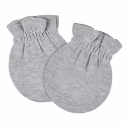 Gerber Baby 8-Pack Scratch Mittens  Pink/Gray/White  0-3 Months (12-Pack)