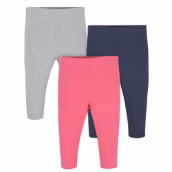 gerber Baby girls Toddler Multi-Pack Premium Pants Leggings Hot PinkN