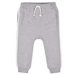Gerber Baby Boy's Toddler 3-Pack Jogger Pants  Mustard and Grey  5T
