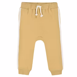 Gerber Baby Boy's Toddler 3-Pack Jogger Pants  Mustard and Grey  5T