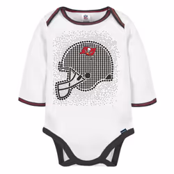 Gerber NFL Baby Boys' 3Pc Bodysuit  Footed Pant  & Cap Set  Tampa Bay Buccaneers  0-3 Months