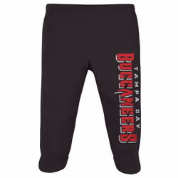 Gerber NFL Baby Boys' 3Pc Bodysuit  Footed Pant  & Cap Set  Tampa Bay Buccaneers  3-6 Months