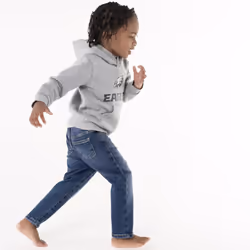 Gerber Unisex Baby NFL Fleece Hoodie Sweatshirt  Team Color  2T
