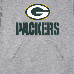 Gerber Unisex Baby NFL Fleece Hoodie Sweatshirt  Team Color  18 Months
