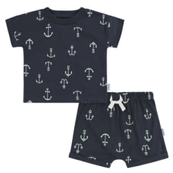 Gerber Baby Boys T-Shirt and Shorts Set  Anchor  0-3 Months