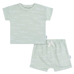 Gerber Baby Boys T-Shirt and Shorts Set  Waves  18 Months