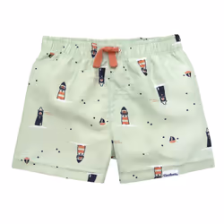 Gerber Baby Boy's Toddler Long Sleeved Rashguard Swim Bathing Suit Set  Blue Sailboat  5T