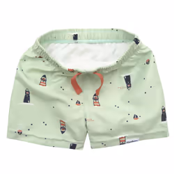 Gerber Baby Boy's Toddler Long Sleeved Rashguard Swim Bathing Suit Set  Blue Sailboat  5T
