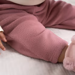 Gerber Baby Girl's 4-Pack Microfleece Pants  Pink