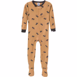 Gerber Baby-Boys 4-Pack Footed Pajamas  Moose