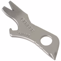 Gerber Gear Shard Keychain - Mutlitool Keychain with Bottle Opener  Screwdriver  and Wire Stripper - EDC Gear and Equipment - Silver