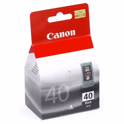 Canon PG-40 Black Cartridge, Black, Pigment-based ink