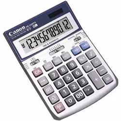 Canon HS-1200TS, Pocket, Display, 12 digits, 1 lines, Battery/Solar, Silver