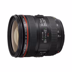 Canon EF 24-70mm f/4L IS USM SLR Standard zoom lens Black