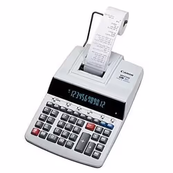 Canon MP27DII, Desktop, Printing, 12 digits, Display tilting, AC, White