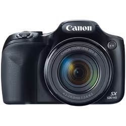 Canon PowerShot SX530 HS, 16 MP, 4608 x 3456 pixels, CMOS, 50x, Full HD, Black