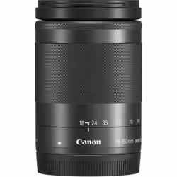 Canon EF-M 18-150mm f/3.5-6.3 IS STM Lens - Black