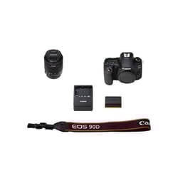 Canon EOS 90D SLR Camera Body 32.5 MP CMOS 6960 x 4640 pixels Black