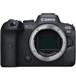 Canon EOS R6 Full-Frame Mirrorless Camera with 4K Video, Full-Frame CMOS Senor, DIGIC X Image Processor, Dual UHS-II SD Memory Card Slots, and Up to