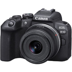 Canon EOS R10 Mirrorless Camera with RF-S 18-45mm IS STM Lens