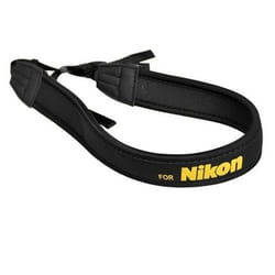 CowboyStudio Neck Yellow strap Digital camera Neoprene Black, Yellow