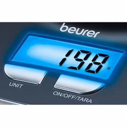 Beurer KS25 Kitchen Scales with Bowl and Illuminated Display