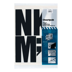 Chartpak 01184 self-adhesive label Black