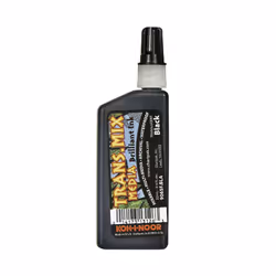 Koh-I-Noor Translucent Mix Media Pigment-Based Drawing Ink  0.75 Oz. Bottle  Black 9065F.BLA
