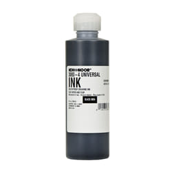 Koh-I-Noor Dye-Based Universal Drawing Ink 8 Oz. Bottle  Black