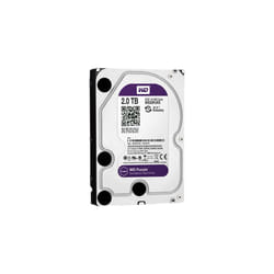 WD Purple 2TB Surveillance Hard Disk Drive - 5400 RPM Class SATA 6 Gb/s 64MB Cache 3.5 Inch - WD20PURX Old Version