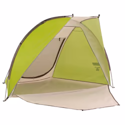 Coleman Beach Shade Canopy Tent  Lightweight & Portable Beach Shade Sets Up in 5 Minutes  UPF 50+ Sun Protection Includes San ...