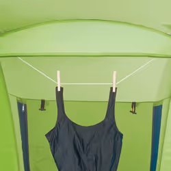 Coleman Beach Shade Canopy Tent  Lightweight & Portable Beach Shade Sets Up in 5 Minutes  UPF 50+ Sun Protection Includes Sand Bags & Stakes to Withst